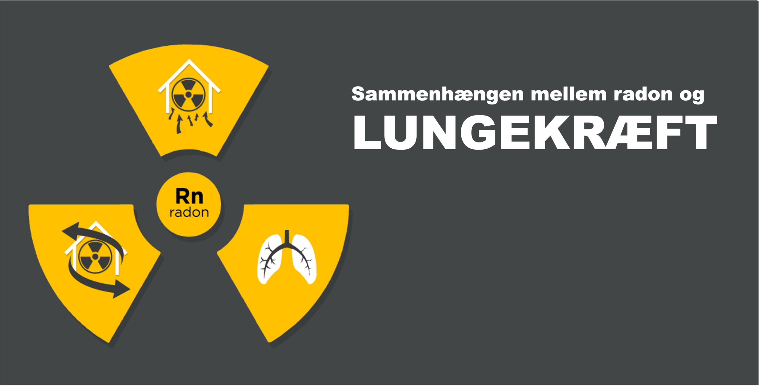 Lungekræft top billede Symptomer på radon